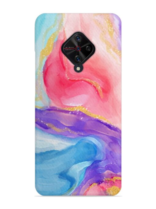 Watercolor Gradient Snap Case for Vivo S1 Pro Zapvi