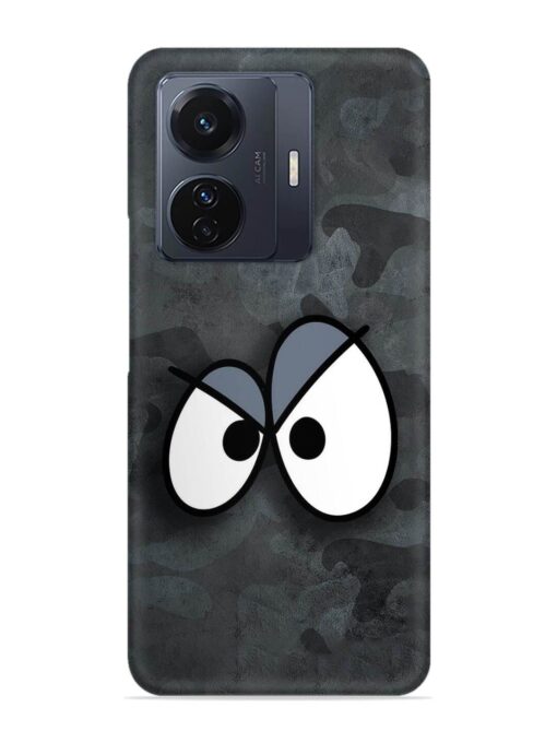 Big Eyes Night Mode Snap Case for Vivo T1 Pro (5G) Zapvi