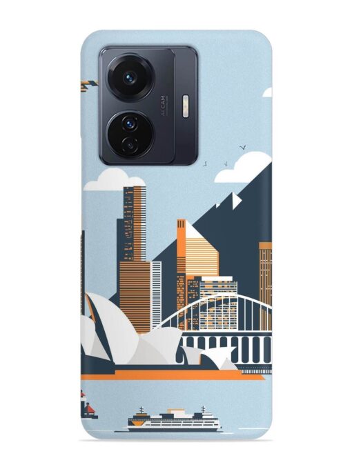 Sydney Opera Landscape Snap Case for Vivo T1 Pro (5G) Zapvi