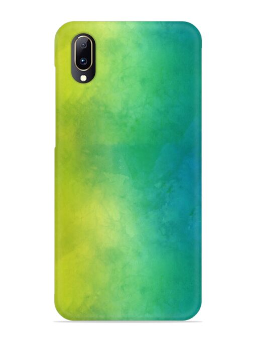 Yellow Green Gradient Snap Case for Vivo V11 Pro Zapvi