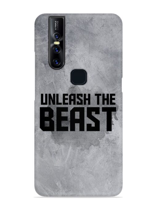 Unleash The Beast Snap Case for Vivo V15 Zapvi