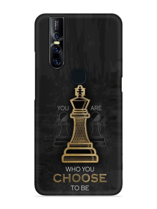 You Are Who Choose To Be Snap Case for Vivo V15 Zapvi
