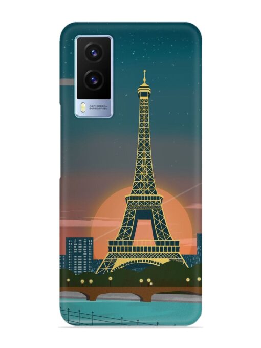 Scenery Architecture France Paris Snap Case for Vivo V21E (5G) Zapvi