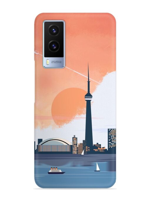 Toronto Canada Snap Case for Vivo V21E (5G) Zapvi