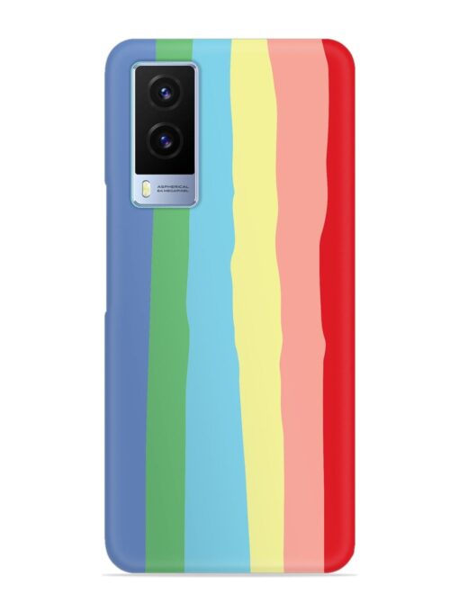 Rainbow Premium Shade Snap Case for Vivo V21E (5G) Zapvi
