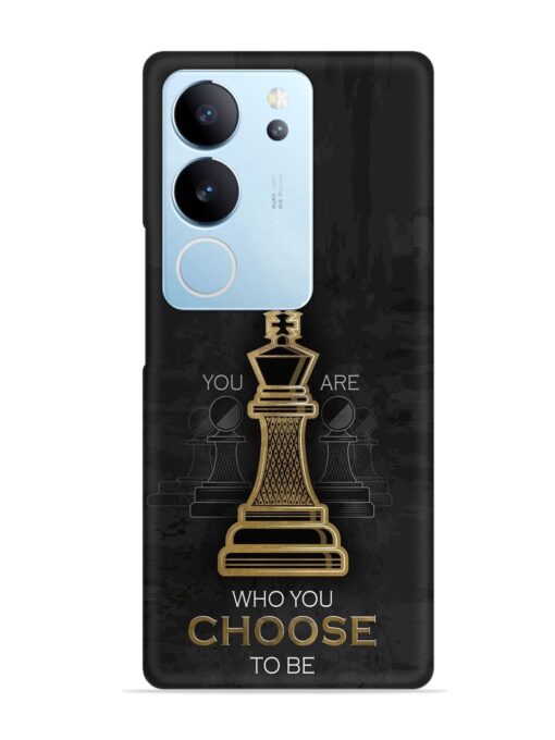 You Are Who Choose To Be Snap Case for Vivo V29 Pro (5G) Zapvi