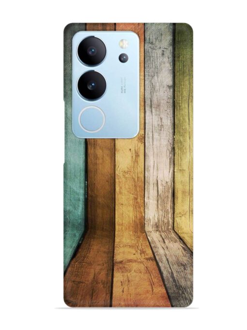 Wooden Realistic Art Snap Case for Vivo V29 Pro (5G) Zapvi
