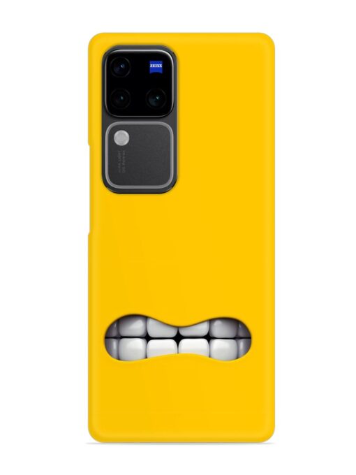 Mouth Character On Snap Case for Vivo V30 (5G) Zapvi