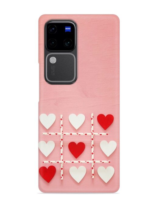 Valentines Day Concept Snap Case for Vivo V30 (5G) Zapvi