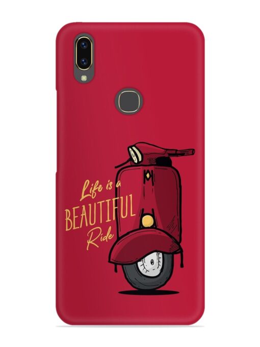 Life Is Beautiful Rides Snap Case for Vivo V9 Youth Zapvi