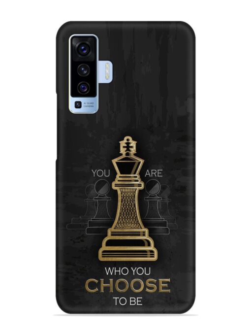 You Are Who Choose To Be Snap Case for Vivo X50 Zapvi