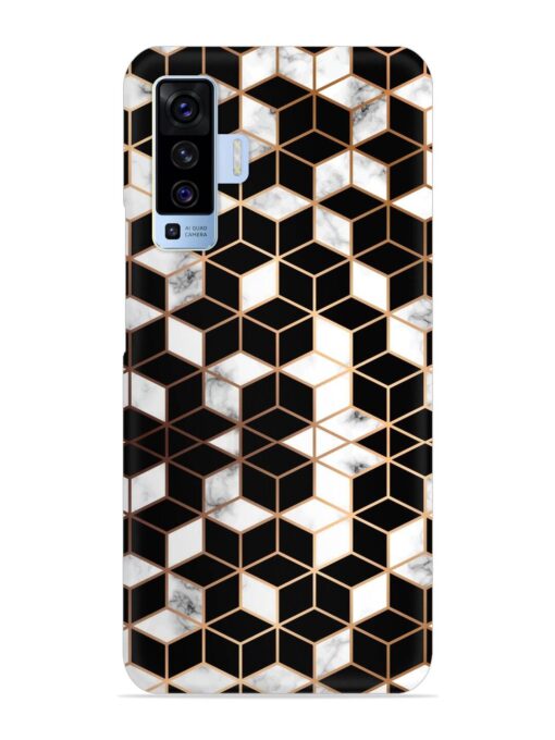 Vector Marble Texture Snap Case for Vivo X50 Zapvi