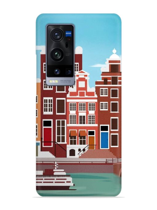 Scenery Architecture Amsterdam Landscape Snap Case for Vivo X60 Pro Plus Zapvi