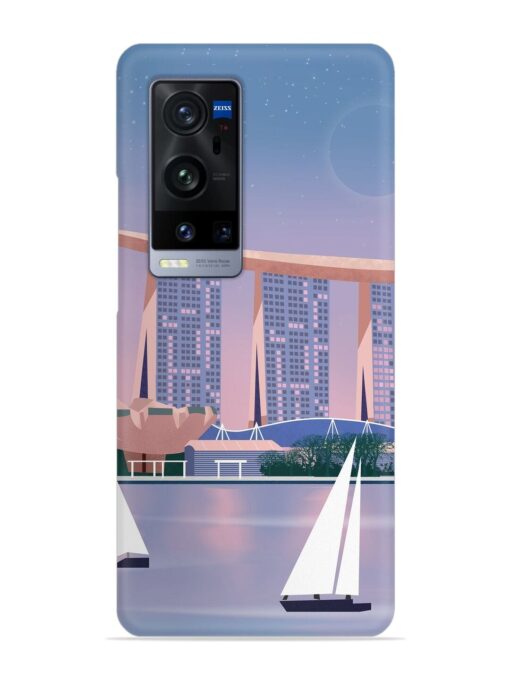 Singapore Scenery Architecture Snap Case for Vivo X60 Pro Plus Zapvi