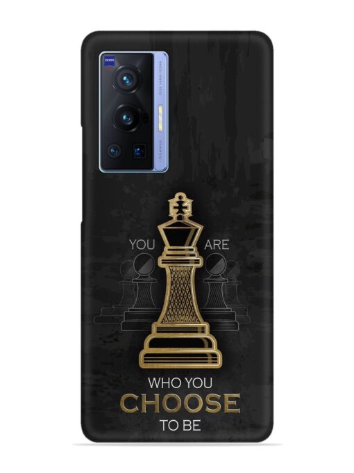 You Are Who Choose To Be Snap Case for Vivo X70 Pro (5G) Zapvi
