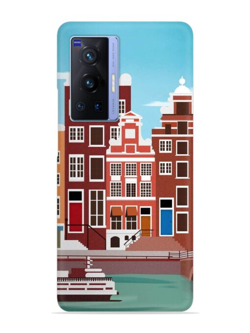 Scenery Architecture Amsterdam Landscape Snap Case for Vivo X70 Pro (5G) Zapvi