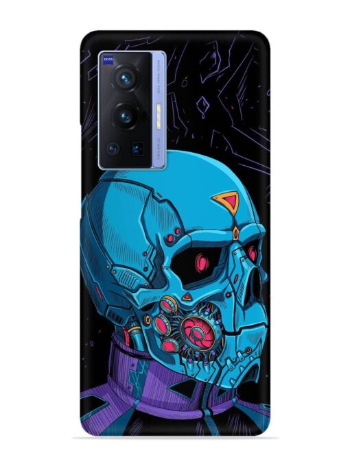 Skull Robo Vector Snap Case for Vivo X70 Pro (5G) Zapvi