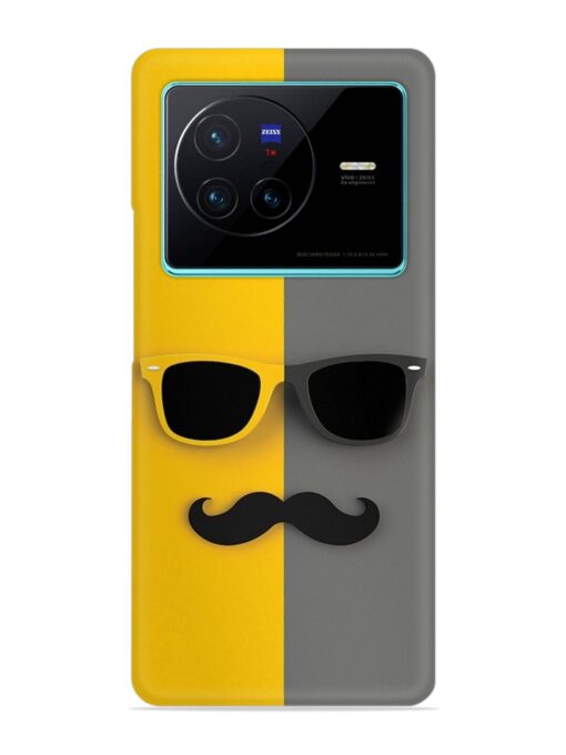 Stylish Goggle Snap Case for Vivo X80 Zapvi