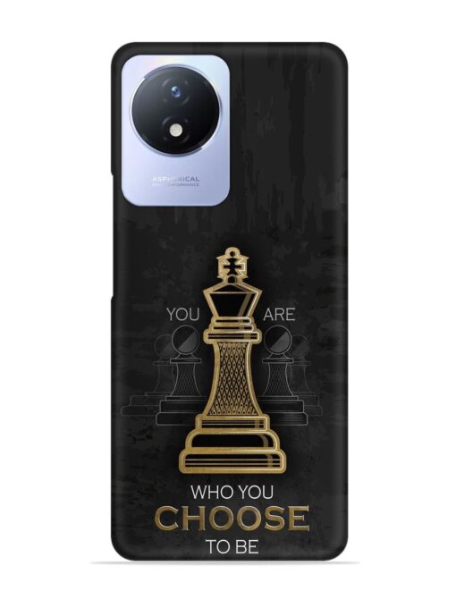 You Are Who Choose To Be Snap Case for Vivo Y02T Zapvi