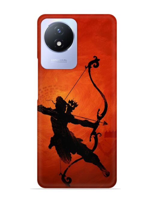 Illustration Lord Rama Snap Case for Vivo Y02T Zapvi