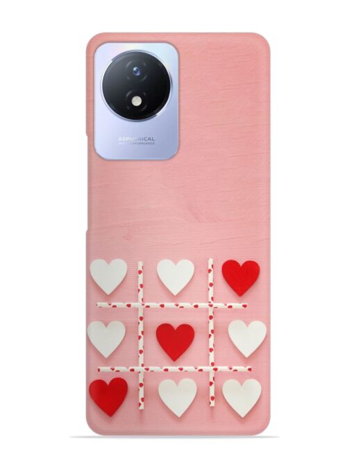 Valentines Day Concept Snap Case for Vivo Y02T Zapvi