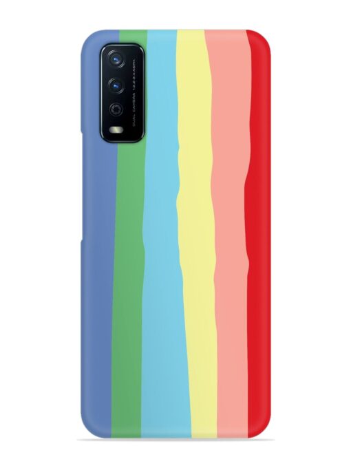 Rainbow Premium Shade Snap Case for Vivo Y12G Zapvi
