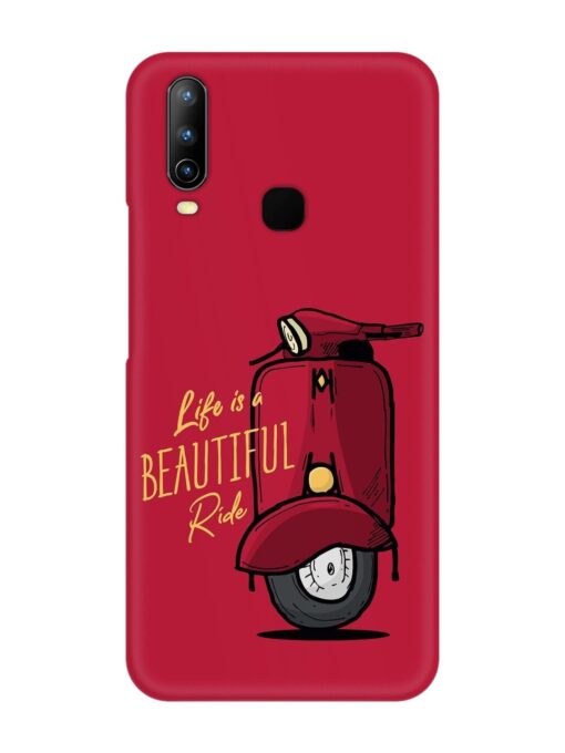 Life Is Beautiful Rides Snap Case for Vivo Y15 Zapvi