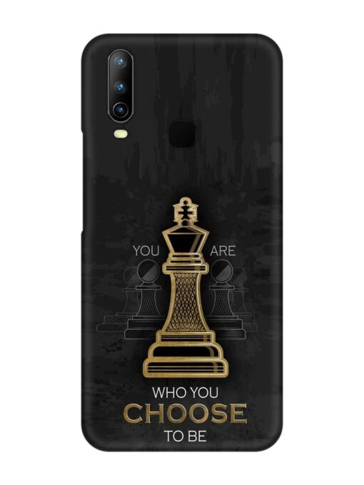 You Are Who Choose To Be Snap Case for Vivo Y15 Zapvi