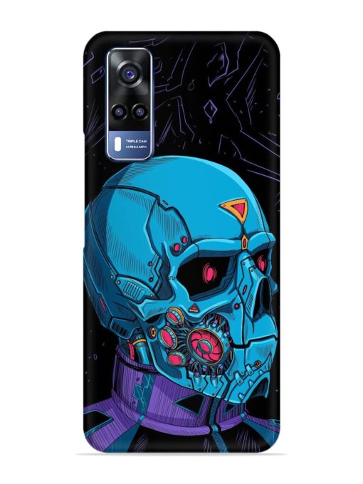 Skull Robo Vector Snap Case for Vivo Y31 Zapvi