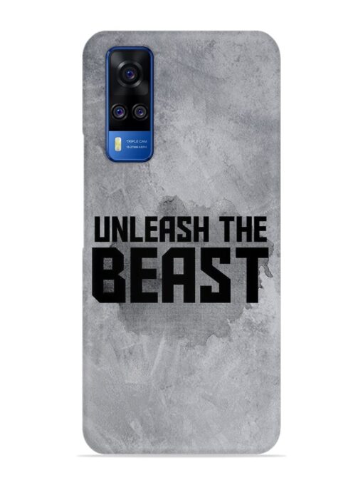 Unleash The Beast Snap Case for Vivo Y51 Zapvi