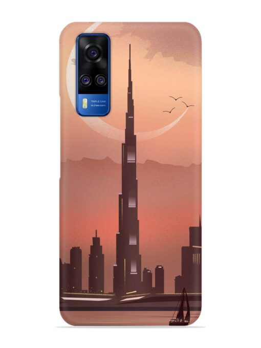 Landmark Burj Khalifa Snap Case for Vivo Y51 Zapvi