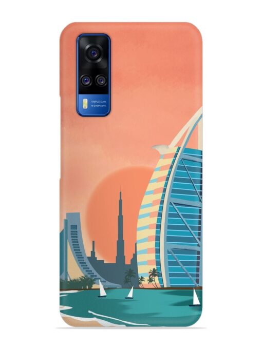Dubai Architectural Scenery Snap Case for Vivo Y51 Zapvi
