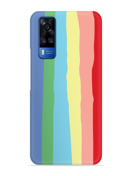 Rainbow Premium Shade Snap Case for Vivo Y51 Zapvi