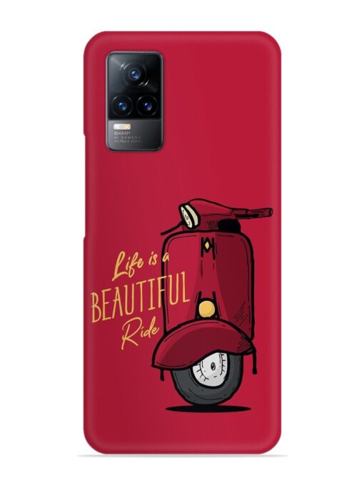 Life Is Beautiful Rides Snap Case for Vivo Y73 Zapvi