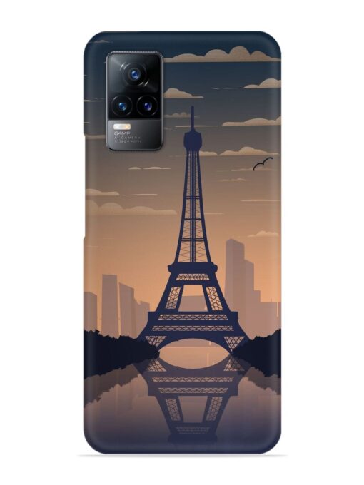France Paris Eiffel Tower Gradient Snap Case for Vivo Y73 Zapvi