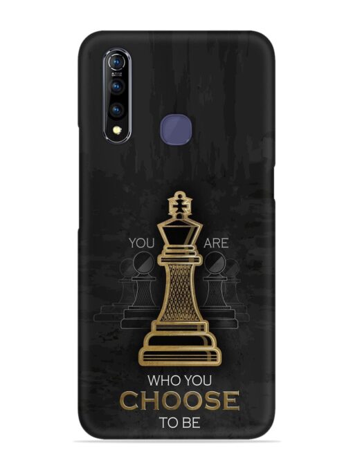 You Are Who Choose To Be Snap Case for Vivo Z1 Pro Zapvi