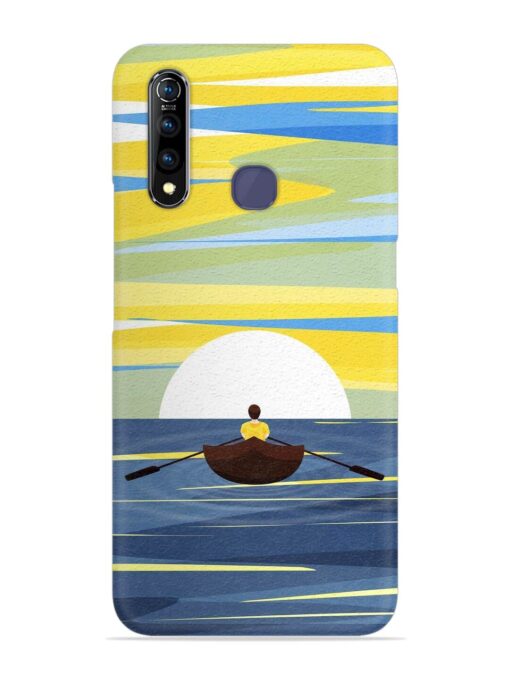 Rowing Person Ferry Paddle Snap Case for Vivo Z1 Pro Zapvi
