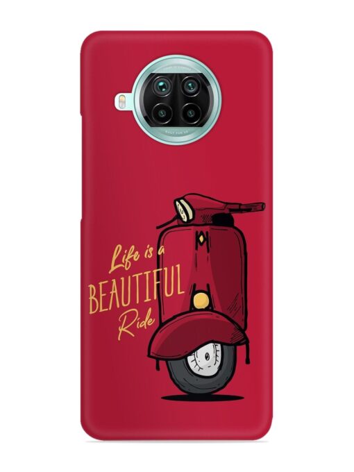 Life Is Beautiful Rides Snap Case for Xiaomi Mi 10I (5G) Zapvi