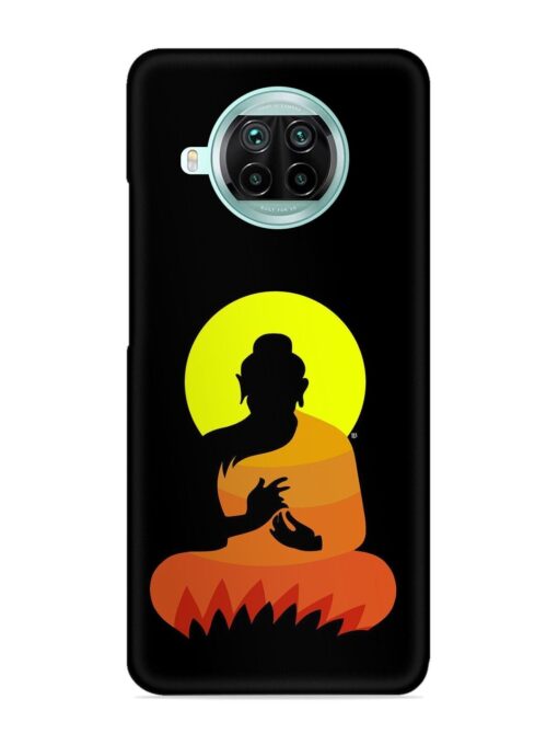 Buddha Art Black Snap Case for Xiaomi Mi 10I (5G) Zapvi