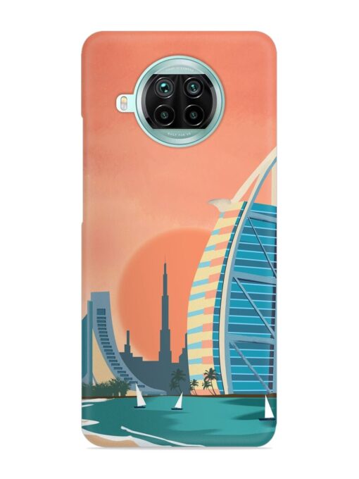 Dubai Architectural Scenery Snap Case for Xiaomi Mi 10I (5G) Zapvi