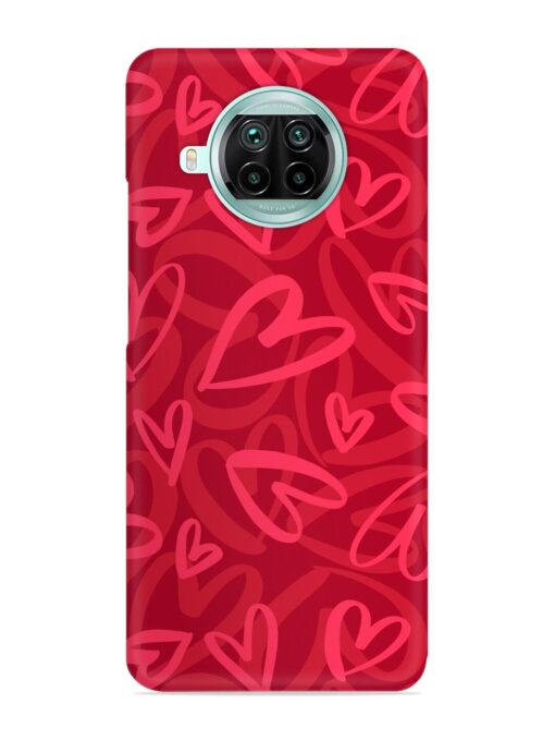 Seamless Romantic Pattern Snap Case for Xiaomi Mi 10I (5G) Zapvi