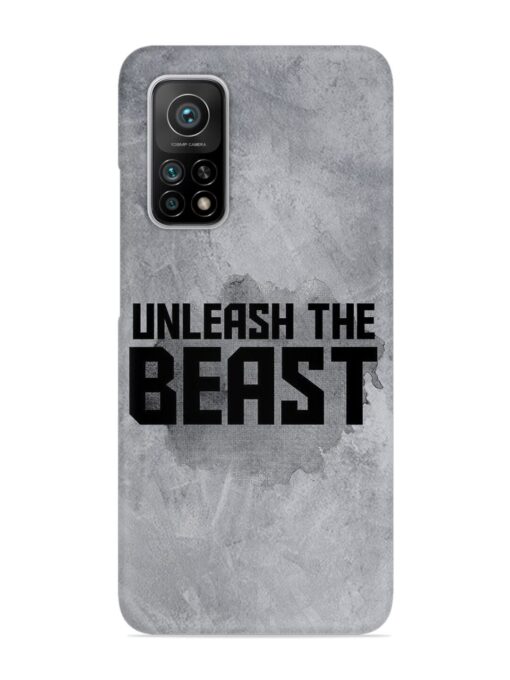 Unleash The Beast Snap Case for Xiaomi Mi 10T (5G) Zapvi