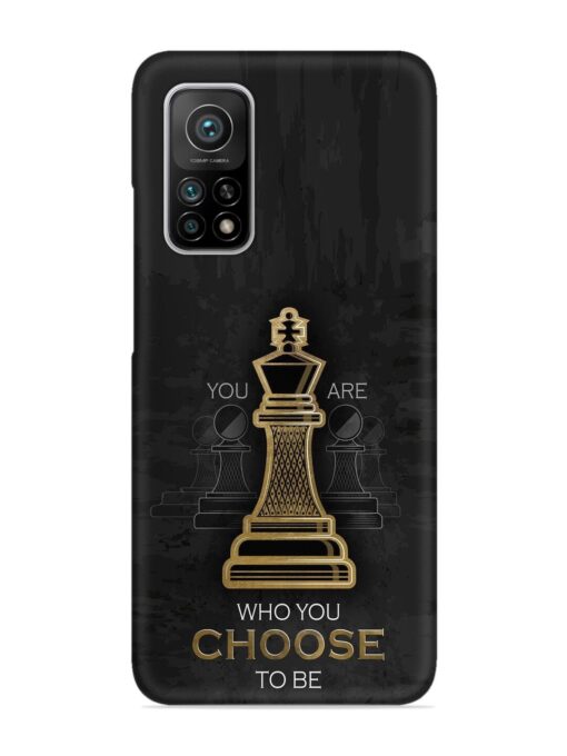 You Are Who Choose To Be Snap Case for Xiaomi Mi 10T (5G) Zapvi