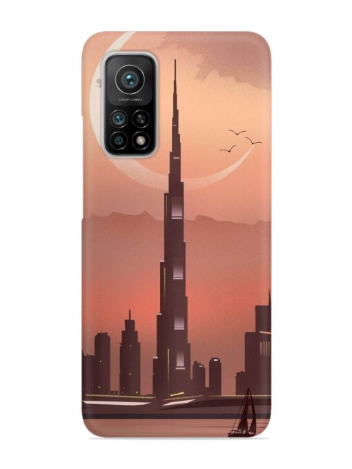 Landmark Burj Khalifa Snap Case for Xiaomi Mi 10T (5G) Zapvi