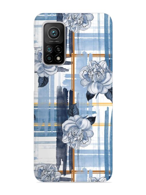 Watercolor Pattern Rose Snap Case for Xiaomi Mi 10T (5G) Zapvi