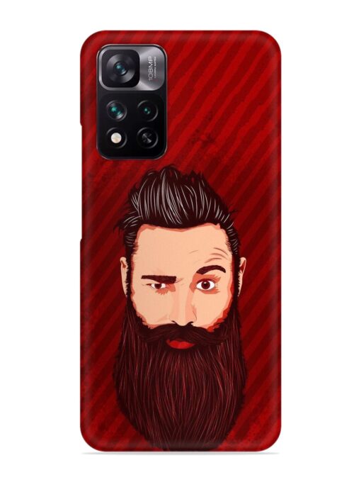 Beardo Man Snap Case for Xiaomi Mi 11I (5G) Zapvi