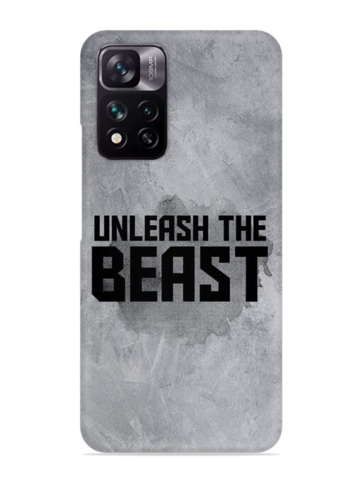Unleash The Beast Snap Case for Xiaomi Mi 11I (5G) Zapvi