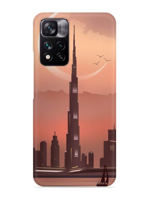 Landmark Burj Khalifa Snap Case for Xiaomi Mi 11I (5G) Zapvi