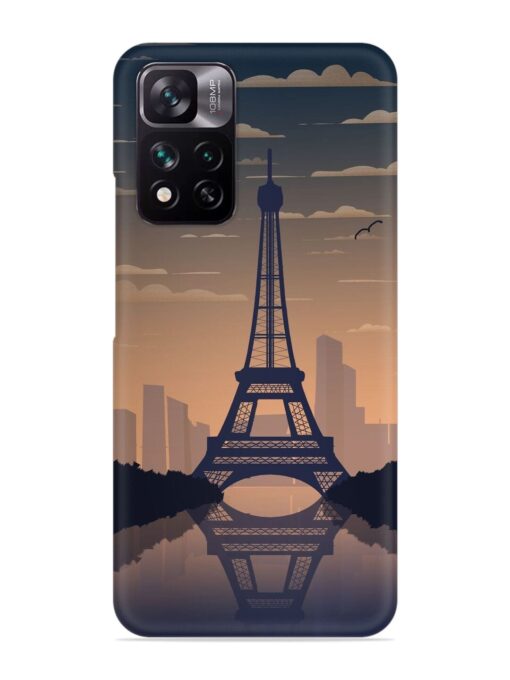 France Paris Eiffel Tower Gradient Snap Case for Xiaomi Mi 11I (5G) Zapvi