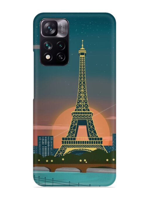 Scenery Architecture France Paris Snap Case for Xiaomi Mi 11I (5G) Zapvi